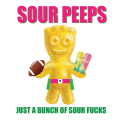 Sour Peeps team logo